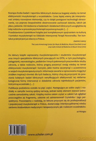 Muzykoterapia dzieci przedwcześnie urodzonych i ich rodzin [KSIĄŻKA]
