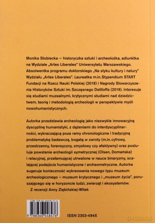 Natura artefaktu kultura eksponatu - Monika Stobiecka [KSIĄŻKA]