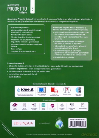 Nuovissimo Progetto italiano 3 Libro dello studente - Telis Marin [KSIĄŻKA]
