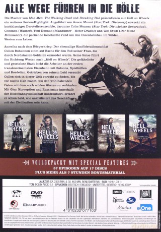 Hell on Wheels (Hell on Wheels: Witaj w piekle) [BOX] [13DVD]