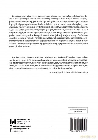Optymalizacja w logistyce (Tom 1) - Iwona Konarzewska, Maciej Jewczak [KSIĄŻKA]