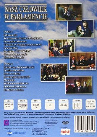 Nasz człowiek w Parlamencie [BOX] [2DVD]
