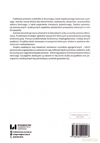 Pasażerski transport lotniczy w Unii Europejskiej - Renata Pisarek-Bartoszewska [KSIĄŻKA]