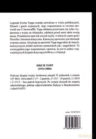 Pochodnie nad Atlantykiem - Erich Topp [KSIĄŻKA]