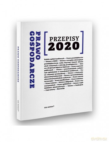 Prawo Gospodarcze Przepisy 2020 [KSIĄŻKA]
