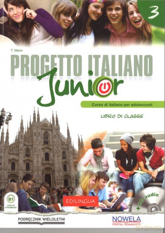 Progetto Italiano Junior 3 Podręcznik - Marin T. [KSIĄŻKA]