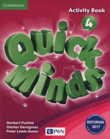 Quick minds 4 Activity Book - Herbert Puchta, Gunter Gerngross [KSIĄŻKA]