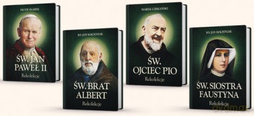 Rekolekcje ze Świętymi. promocyjny [KSIĄŻKA]