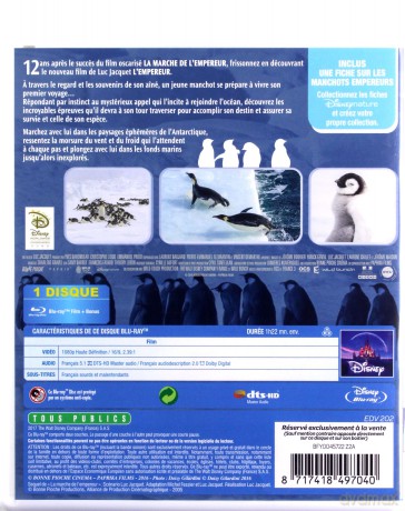 March of the Penguins 2: The Next Step (Marsz pingwinów 2: Przygoda na krańcu świata) (Disney) [Blu-Ray]