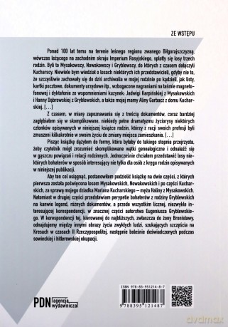 Spojrzenie w przeszłość rodzin Mysakowskich, Nowakowskich, Kucharskich i Gryblewskich - Krzysztof Garbacz [KSIĄŻKA]