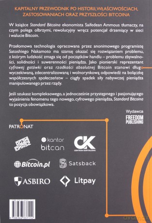 Standard Bitcoina - Saifedean Ammous [KSIĄŻKA]