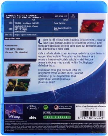 Dinosaur (Dinozaur) (Disney) [Blu-Ray]