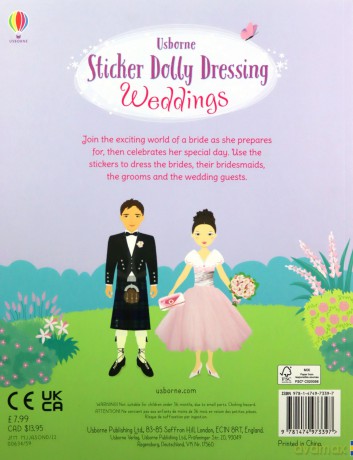 Sticker Dolly Dressing Weddings [KSIĄŻKA]
