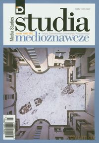 Studia medioznawcze 1/2012 [KSIĄŻKA]