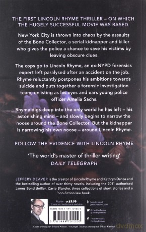 The Bone Collector - Jeffery Deaver [KSIĄŻKA]