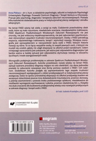 Wielowymiarowość diagnozy i terapii FASD - Anna Piekacz [KSIĄŻKA]