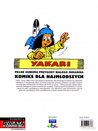 Yakari Więźniowie wyspy (Tom 9) [KOMIKS]