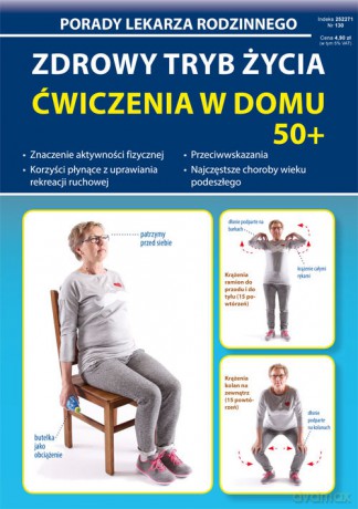 Zdrowy tryb życia Ćwiczenia w domu 50+. Porady Lekarza Rodzinnego 130 - Emilia Chojnowska-Depczyńska [KSIĄŻKA]