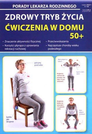 Zdrowy tryb życia Ćwiczenia w domu 50+. Porady Lekarza Rodzinnego 130 - Emilia Chojnowska-Depczyńska [KSIĄŻKA]