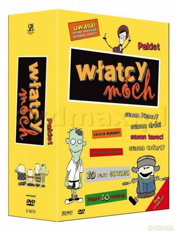Włatcy Móch sezony 1-4 odcinki 1-54 [BOX] [10DVD]