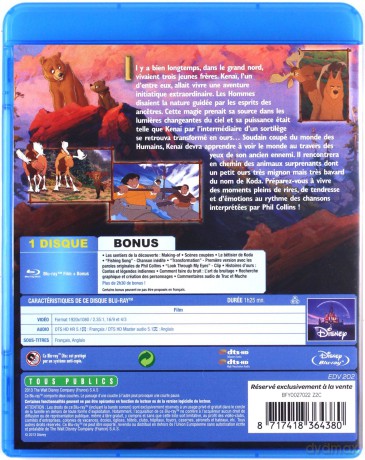 Brother Bear (Mój brat niedźwiedź) [Blu-Ray]
