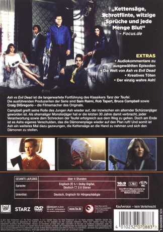 Ash vs Evil Dead Season 1 (Ash kontra martwe zło) [2DVD]