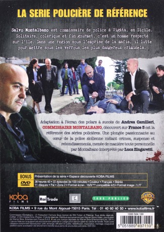 Inspector Montalbano vol. 1-4 [11DVD]