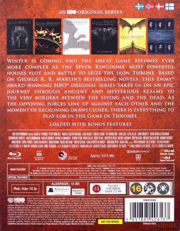 Gra o Tron Sezon 1-6 [BOX] [24xBlu-Ray]