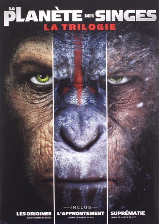 Planet of Apes Trilogy (Planeta Małp 1-3) [3DVD]