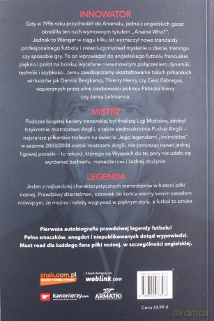 Arsene Wenger. Autobiografia - Arsene Wenger [KSIĄŻKA]