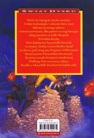 Piekło pocztowe - Terry Pratchett [KSIĄŻKA]