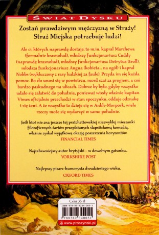 Świat Dysku. Zbrojni - Terry Pratchett [KSIĄŻKA]