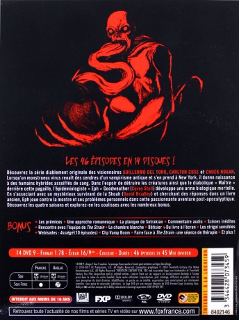 The Strain Season 1-4 (Wirus) [14DVD]