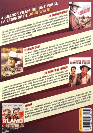 John Wayne Collection: The Comancheros / North to Alaska / The Undefeated / The Alamo (W kraju Komanczów / Złoto Alaski / Niezwyciężeni / Alamo) [BOX] [4DVD]