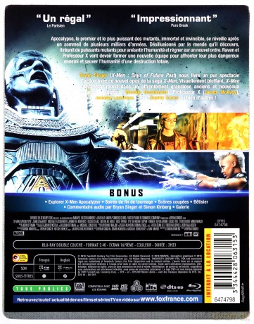 X-Men: Apocalypse (steelbook) [Blu-Ray]