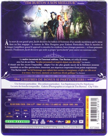 Miss Peregrine's Home for Peculiar Children (Osobliwy dom pani Peregrine) (steelbook) [Blu-Ray]