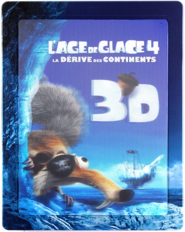 Ice Age: Continental Drift (Epoka Lodowcowa 4: Wędrówka kontynentów) (steelbook) [Blu-Ray 3D]+[Blu-Ray]+[DVD]