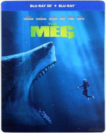 The Meg (steelbook) [Blu-Ray 3D]+[Blu-Ray]