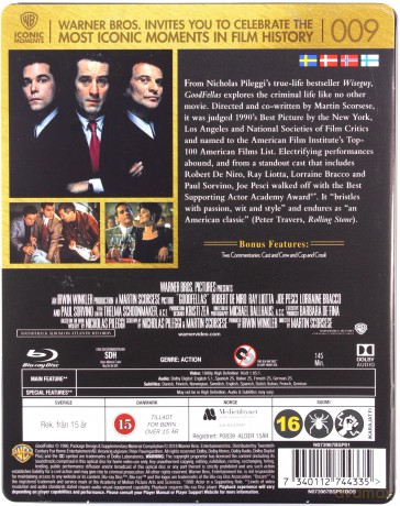 GoodFellas (Chłopcy z ferajny) (steelbook) [Blu-Ray]