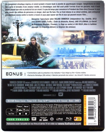 The Day After Tomorrow (Pojutrze) (steelbook) [Blu-Ray]