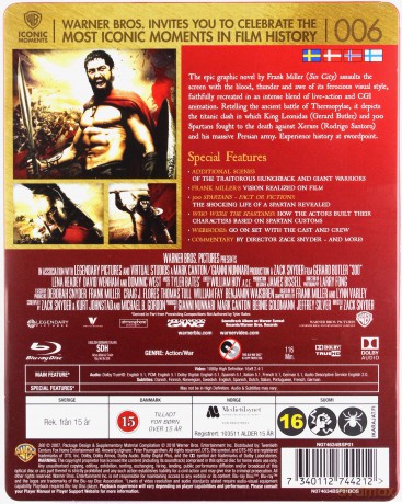 300 (steelbook) [Blu-Ray]