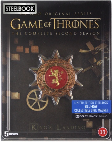 Game of Thrones Season 2 (Gra o Tron) (steelbook) [BOX] [5xBlu-Ray]