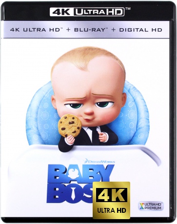 The Boss Baby (Dzieciak rządzi) [Blu-Ray 4K]+[Blu-Ray]