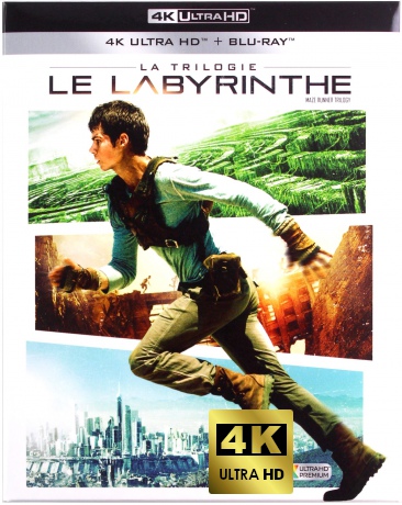 The Maze Runner Trilogy (Więzień Labiryntu 1-3) [BOX] [3xBlu-Ray 4K]+[3xBlu-Ray]
