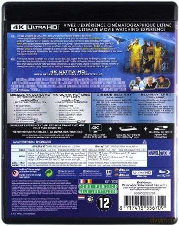 Guardians of the Galaxy (Strażnicy Galaktyki) [Blu-Ray 4K]+[Blu-Ray]