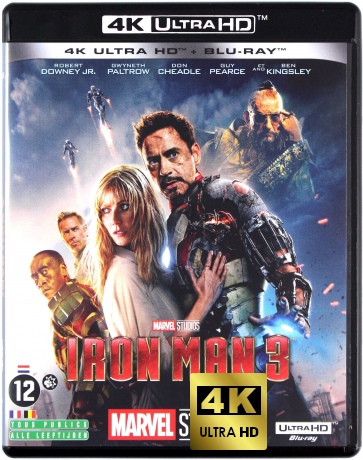 Iron Man 3 [Blu-Ray 4K]+[Blu-Ray]
