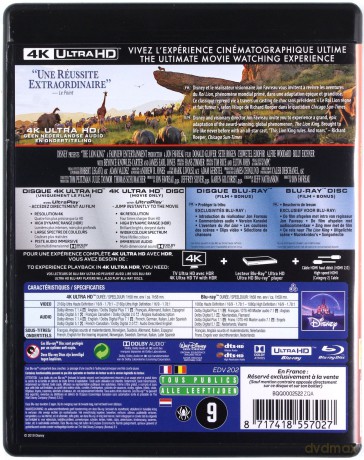 The Lion King (Król Lew) (Disney) [Blu-Ray 4K]+[Blu-Ray]