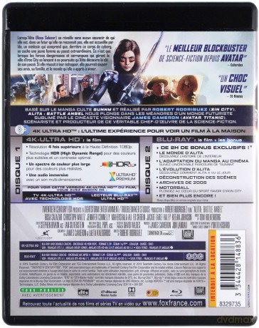 Alita: Battle Angel [Blu-Ray 4K]+[Blu-Ray]