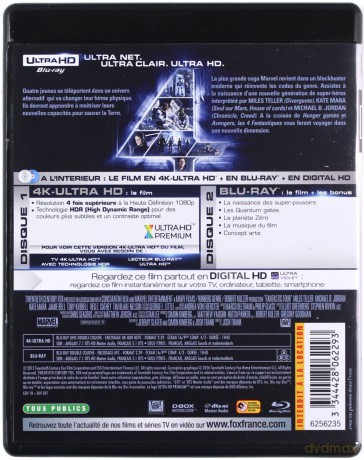 Fantastic Four (Fantastyczna Czwórka) [Blu-Ray 4K]+[Blu-Ray]