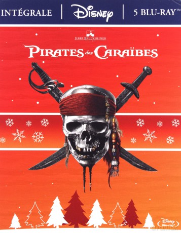 Pirates of the Caribbean 1-5 (Piraci z Karaibów 1-5) [BOX] [5xBlu-Ray]